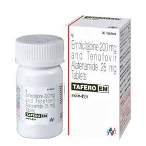 Tafero-EM (Таферо-ЕМ) Тенофовир Алафенамид 25мг + Эмтрицитабин 200мг